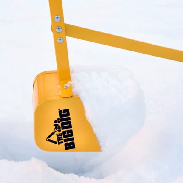 Big Dig Rolling Sandbox Digger Excavator Toy Crane with 360 Degree