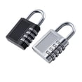 thumbnail image 2 of Cadenas à Combinaison Robuste à 4 Chiffres, Cadenas de Sécurité Étanche, Casier de Gym Extérieur Sécuritaire, 2 of 6
