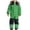 Colorful, variant on Kids Girls Boys Waterproof Colorful Siamese Snowsuits Ski Suits Jackets Winter Jumpsuits