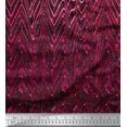 thumbnail image 3 of oneOone Cotton Poplin Fabric Waves Panel Print Sewing Fabric BTY 56 Inch Wide, 3 of 3