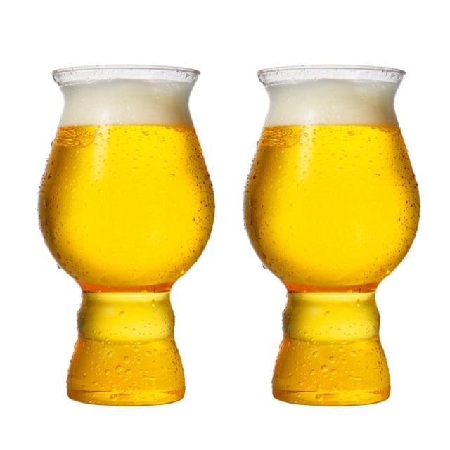 HAOMONZEN Host Beer Glass, Freezer Gel Chiller Double Wall Plastic Frozen Pint Glass Motivational for Hot Drinks/Cold Cups Motivational Perfect for Home Condos Rvs Campers Sale