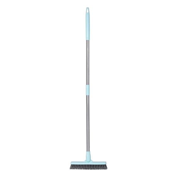 Aodebiao Long Handle Floor Scrub Brush Tile Grout Cleaning Brush for Bathroom Shower Kitchen Floors with Removable Head Heavy Duty Cleaning Tool Hard Bristle Brush