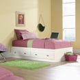 thumbnail image 3 of Sauder La Collection Shoal Creek Lit-bateau, Finition Soft White, 411222, 3 of 5