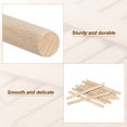 thumbnail image 4 of Unique Bargains 3/8 x 6 Inch Dowel Rods Wood Sticks Unfinished Wooden Dowel Rods Round Dowels Sticks 25 Pcs, 4 of 6