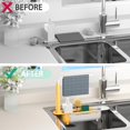 thumbnail image 4 of MTBLYS Telescopic Sink Caddy Kitchen Sink Basket with Extendable Arm Removable Over Sink Organizer Dish Sponge Storage Rack Countertop Drying Rack Kitchen Sink Accessories, 4 of 8