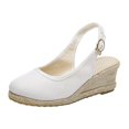 thumbnail image 1 of Women‘s Closed Toe Socialite Slingback Espadrille Wedge Sandal, 1 of 9