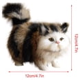 thumbnail image 4 of Simulation Cat Toys Plush Toys Simulation Animal Models Childrens Gifts, 4 of 4