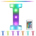 thumbnail image 1 of SuoKom Guirlande Lumineuse à DEL Colorée avec Télécommande – Lettres de Bar de Fête avec Lumières Décorations pour la Maison - Multicolore, 1 of 8