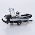 thumbnail image 2 of LOVEVER High Simulation 1 43 Coast Guard Police Fire Truck + Speedboat Model for Collectors and Enthusiasts Gifts, 2 of 8