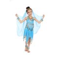 thumbnail image 1 of TZEWGL Belly Dancing Dance Performance Summer Clothes Outfit Sets For Kid 2 Piece Sets For Kids size 4-17T, 1 of 3