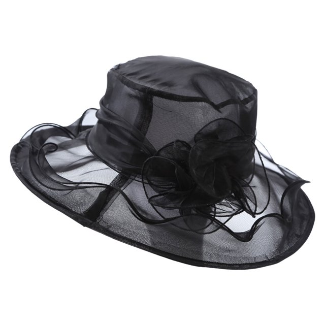 Kcodviy Women's Headdress Hat Women's Baseball Caps for S 1-3 Wedding Hat Sun Hat Racks for Baseball Caps Wall Mount Flower Shade Seaside Beach Hat for Running Hat