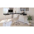 thumbnail image 4 of Bestar Viva 72W L-Shaped Standing Desk black & white, 4 of 9