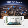 thumbnail image 4 of 1080p Wireless Wifi Camera Outdoor Cctv Full Hd Ptz Smart Motion Detection Infrared Camera 1080P EU Plug, 4 of 5