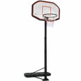 thumbnail image 1 of Costway 10ft 43'' Backboard In/outdoor Adjustable Height Basketball Hoop System, 1 of 10
