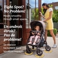 thumbnail image 4 of Graco Merge Stroller, 360 Degree Swivel Wheel Travel Stroller, 4 of 8