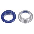 thumbnail image 4 of Unique Bargains 100PCS Grommets Eyelets 2/5 Inch (10mm) ID Hole Metal Self Backing Eyelet with Washers for Leather Dark Blue, 4 of 7