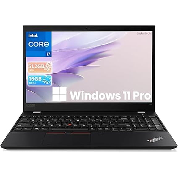 Lenovo ThinkPad T15 Gen 1 Portable 14 Pouces FHD, Intel i7-10610U, 16 Go de RAM, SSD 256 Go, Thunderbolt 3, HDMI, Caméra Web, Windows 11 Pro, Remis à Neuf Excellent