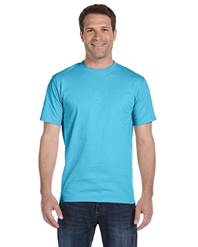 Hanes T-Shirts de Mode 5180 pour Hommes, Bleu Caroline, XX-Grand US