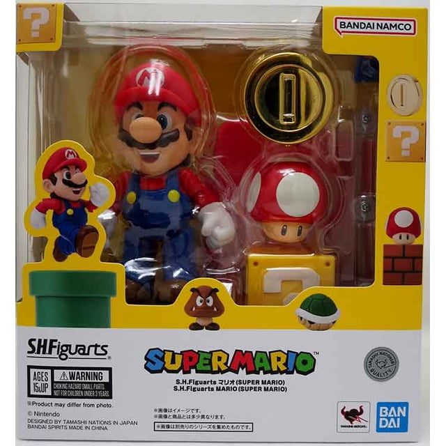 Super Mario 5 Inch Action Figure S.H. Figuarts - Mario Reissue