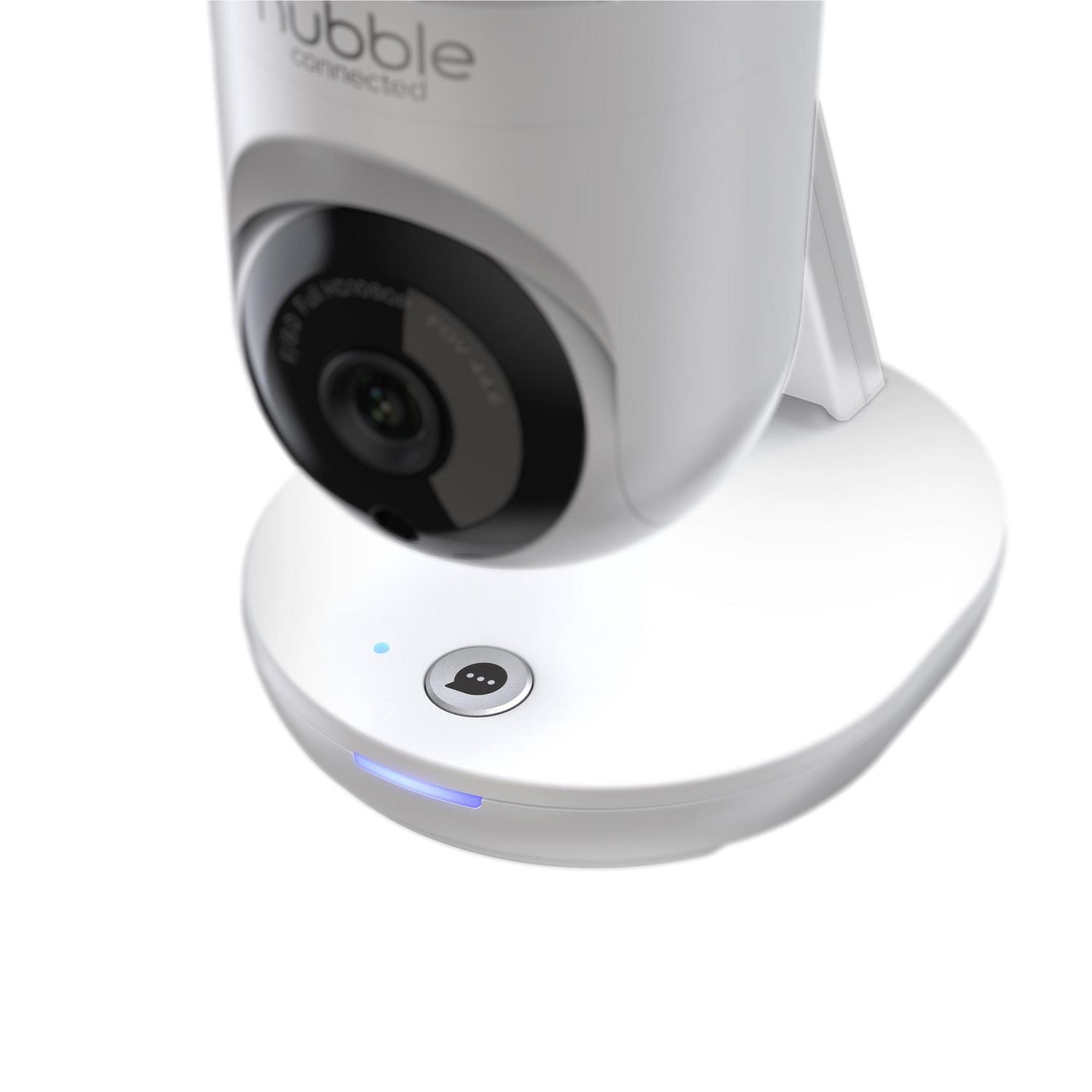 Hubble Connected Nursery Pal Dual Vision Cam, Smart HD Dual Camera Baby Monitor with Motion Tracking & Sleep Routine Management - White