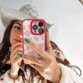 thumbnail image 3 of Caseco Étui iPhone 14 MagSafe Rose à Motif Vache, 3 of 5