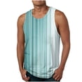 thumbnail image 1 of Birdeem Débardeurs d'Été pour Hommes Mode Décontractée Gilet Ample Imprimé Sport Col Rond Débardeurs d'Été, 1 of 4