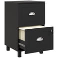 thumbnail image 1 of HOMCOM Lockable 2 Drawer File Cabinet with Hanging Bars for A4 and Letter, 1 of 10