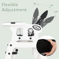 thumbnail image 4 of OLAKIDS 5 in 1 Baby High Chair, Convertible Toddler Table Chair Set, Rocking Chair, Multi-Function Seat with Lockable Universal Wheels, Adjustable Seat Back, Removable Trays, 4 of 8
