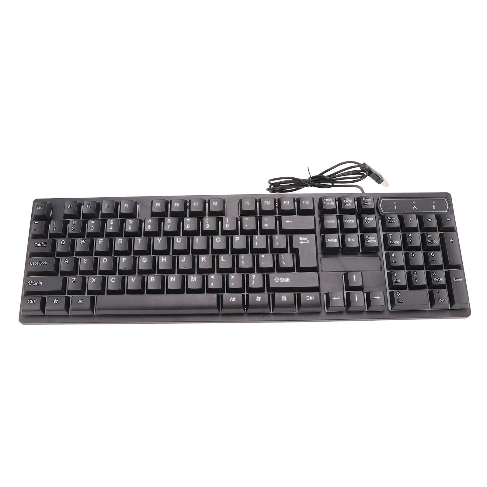 Gaming Keyboard,Keyboard Colorful Light Stable Mechanical Keyboard Wired Mechanical Gaming Keyboard Future-Proof Design