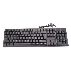 Clavier de jeu,Clavier coloré lumière stable mécanique clavier filaire mécanique de jeu clavier futur-proof conception
