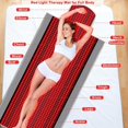thumbnail image 1 of 71""x 31"" Red Light Therapy Blanket, 1370pcs Led Red Light Therapy Mat, Near Infrared 660nm Full Body Pad with Multifunctional Controller and Timer for accelerates Cell Regeneration. ﻿, Black, 1 of 4