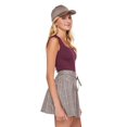 thumbnail image 4 of No Boundaries Women's Seamless Cap Sleeve Bodysuit, 4 of 6