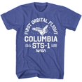 thumbnail image 1 of NASA Columbia Sts 1 Royal Heather Adult T-Shirt 3Xl, 1 of 2