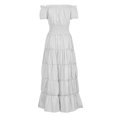 thumbnail image 3 of UPPADA Liquidation Robes d'Invitée de Mariage à Manches Évasées pour Femmes Robe de Cocktail Chic Robes de Bal d'Hiver Robes de Cocktail Formelles Longue Robe Formelle à Manches, 3 of 6