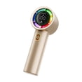 thumbnail image 2 of Portable Handheld Fan, Powerful Hand Held Mini Fan, New High-speed Refrigeration Fan Handheld USB Brushless Intelligent Digital Display 100 Mini Portable Fan, 2 of 5