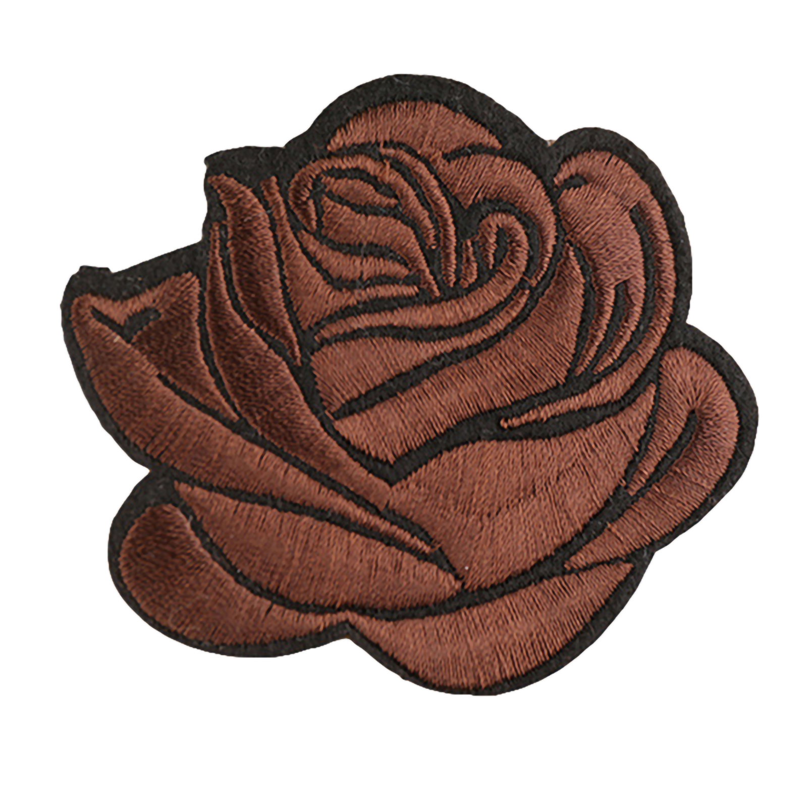 HEVIRGO Clothes Patch Rose Iron On Cloth Flower Badge Patch Clothes Accessory for Clothing