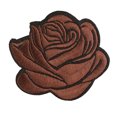 thumbnail image 1 of HEVIRGO Clothes Patch Rose Iron On Cloth Flower Badge Patch Clothes Accessory for Clothing, 1 of 10