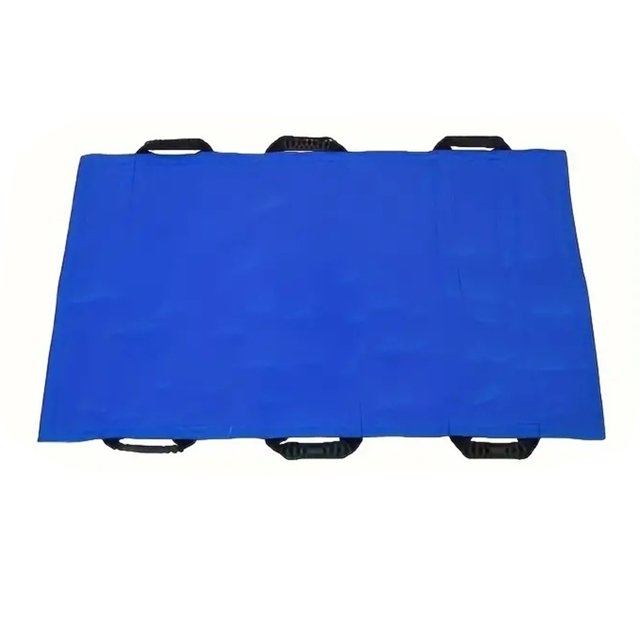 Élargisseur Portable Pliable 110x70 cm pour Transfert de Patient Âgé Urgence à Domicile Sauvetage contre l'Incendie 6 Poignées Résistant à l'Eau Rangement Compact Usage Intérieur Extérieur