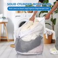 thumbnail image 2 of 3Pcs Mesh Laundry Bags Washing Machine Wash Jumbo Delicates Clothes Bed Linen Toys Drawstring Closure Sturdy XXLarge 28 x 26 Inches, 2 of 6