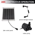 thumbnail image 4 of Solar Water Pump Kit, Automatically Sense Pressure Environmental  Submersible Solar Water Pump Monocrystalline Silicon Panel  for Pond, 4 of 7
