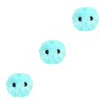 thumbnail image 2 of Decodeary Cat Toys Balls Interactive Plush Toy For Interactive Playtime Safe And Non-toxic Cat Interactive Toy blue 3Set, 2 of 6