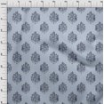 thumbnail image 3 of oneOone Cotton Poplin Fabric Leaves|Floral & Paisley Block Print Fabric BTY 42 Inch Wide, 3 of 4