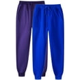 thumbnail image 1 of Pisexur 2PC Womens Sweatpants Solid Color Elastic High Waist Yoga Pants Casual Baggy Drawstring Workout Jogging Pants Oversized Straight Leg Sweatpants Plus Size Sweatpants with Pockets S-3XL, 1 of 2