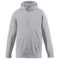 thumbnail image 3 of Youth Wicking  Fleece Hoodie L Athletic Grey, 3 of 5