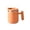 Orange, variant on Travel Coffee Mug Stainless Steel Mug with Lid and Handle 450Ml Reusable Double Insulated Mug for Home Office and Travel Coffee Mugs Breakfast Mugs Insulated Coffee Mug