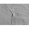 thumbnail image 3 of Swift Home Dot Clip Textured Duvet Cover Set, Soft All Season Bedding with Zipper Closure, King, Light Gray, 3 of 3