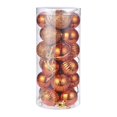 thumbnail image 2 of 24Pcs 30mm Christmas  Tree Ball Bauble Hanging Home Party Ornament Decor, 2 of 3