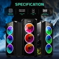 thumbnail image 5 of Gaming PC ~ AMD Ryzen 7 Processor ~ 27 Inch Curved Gaming Monitor ~ GeForce RTX 3050 ~ 16GB DDR4 RAM ~ 1TB SSD ~ WiFi ~ Windows 11 Pro, 5 of 5