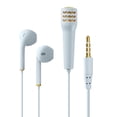 thumbnail image 1 of yingyy Microphone Filaire pour Téléphone en Direct 3,5 mm Mini Microphone pour Téléphone Mobile Ordinateur Portable Cahier No 3, 1 of 1