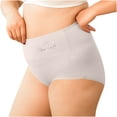 thumbnail image 2 of Warop Women's Bikini Panties, Solid Color High Waist with Tummy Control, for Daily Wear, 2 of 9